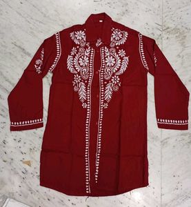 Chikankari Rayon Women Shirt 👕