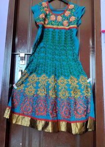 Fully Embroidered Anarkali Kurta