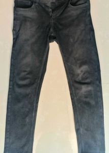 Classic faded black Denim Jeans