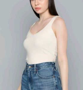 Very Fancy Shein Ribbed Crop Top