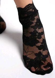 Sheer Lace Ankle Socks