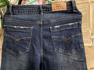 Dark Wash Wide Leg Jeans