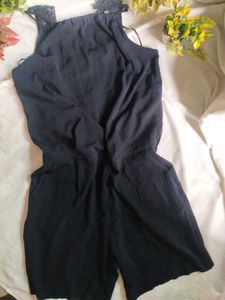 short nee jumsuit
