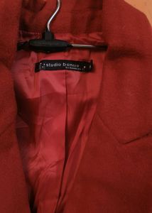 SALE:RED RIDING HOOD LONG COAT