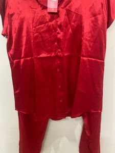Beautiful Red Night Suit