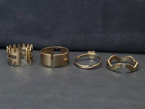 Heart Ring Set Of 4
