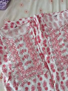 2 set of Beautiful Embroidered Kurta with pants