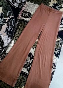Ribbed Brown Trouser