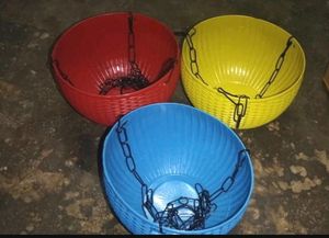 Brand NEW***Pack Of 3 Planter...Hanging Pot With C