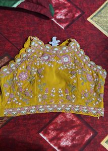 Stylish Yellow Ethnic Gown