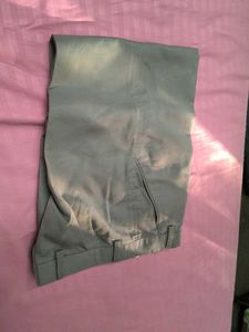 Men's grey Straight Leg Trousers