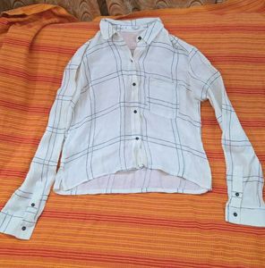 Mango Classic Plaid Button-Down Shirt