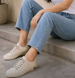 Cream Sneakers - Comfortable & Stylish