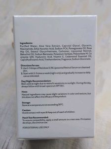 Biodose 0.3% Retinol Face Serum