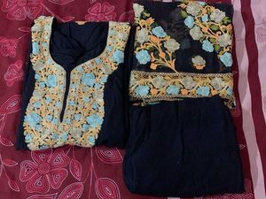 Kashmiri Work Kurta set