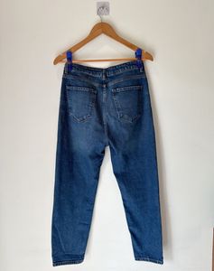 High Waist Blue Mom Jeans