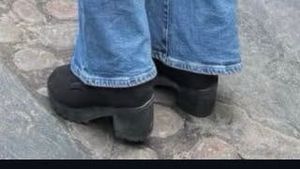 Chunky Platform Heel Boots