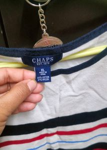 like new Chaps Striped Tee 👕 shirt