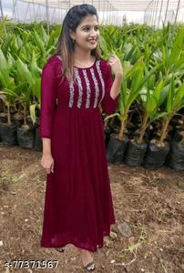 A line Gown dreses