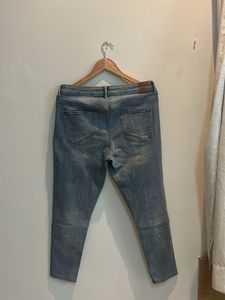 Zara Distressed Denim Jeans