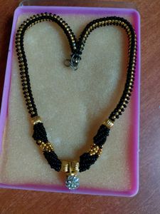 (Mangalsutra)Beaded Necklace with Pendant