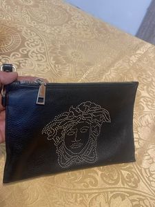 Designer Medusa Clutch Bag