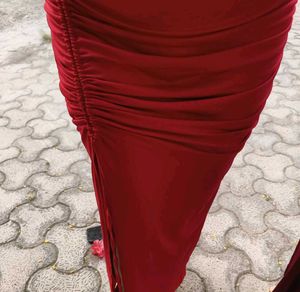 Red Maxi Dress - Elegant &amp; Chic
