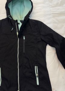 Stylish Black Hooded Jacket