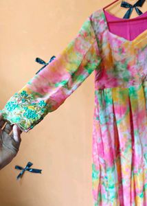 Vibrant Floral Print dress