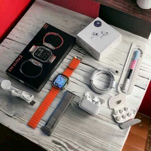 Ultra 2 With AirPods Pro2 Type C Premium Combo