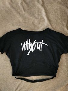 Black Crop Top