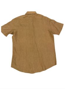 Men's Short Sleeve Linen Shirt