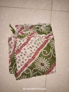 Used cotton dupatta &amp; sarees