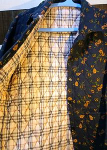 Floral Quilted Coat