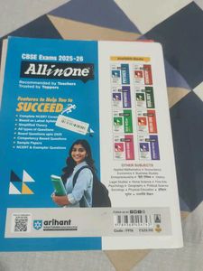 Arihant All in One Class 12 Books Set