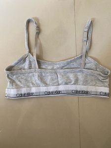 Calvin Klein Grey Sports Bra