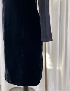 Korean Velvet Dress