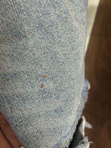Vintage Wash Button Fly Jeans