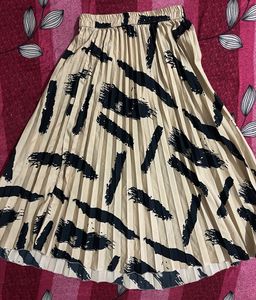 Printed Skirt Comfortable Casual Wear