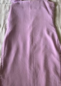 GEORGETTE LAVENDER RUFFLE KURTI💜💟