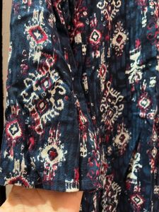 Boho Print Tunic Top