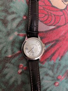 Mens US Polo Assn USC50020 LG Classic Silver Tone