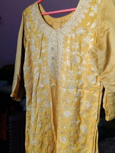 Chanderi silk Salwar Kameez 3pc