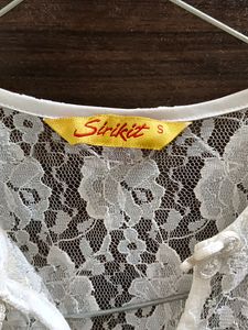 SIRIKIT WHITE NET KURTA