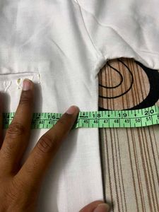 Men's Premium White Shirt with Brown Pants