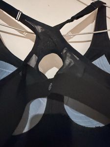 Champion  Comfortable Black Sports Bra combo