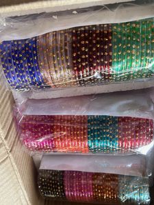 viral Glass Bangles Set