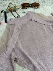 Chic Cold Shoulder Knit Top