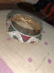 Sparkling Multi-Stone Bangle