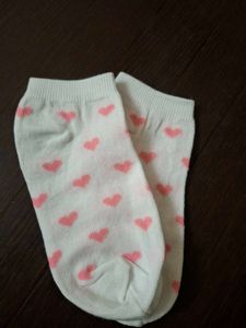 Cute Heart Pattern Socks